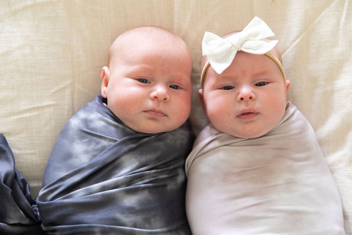 CHARCOAL TIE DYE | SWADDLE