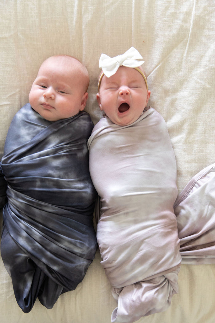 CHARCOAL TIE DYE | SWADDLE