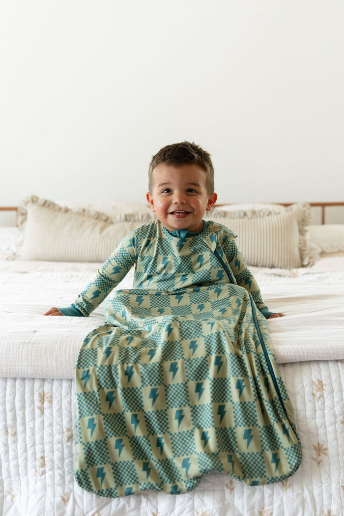 CHECKER LIGHTNING BOLTS | SLEEP SACK