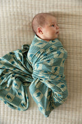 CHECKER LIGHTNING BOLTS | SWADDLE