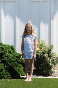 CHERRY STRIPES | RUFFLE SHORT SET