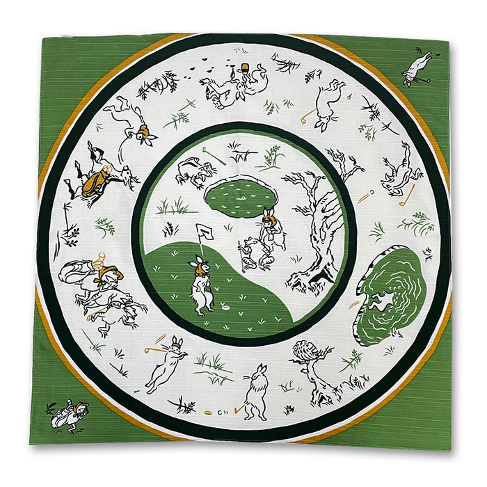 Choju-Giga Golf Furoshiki gift