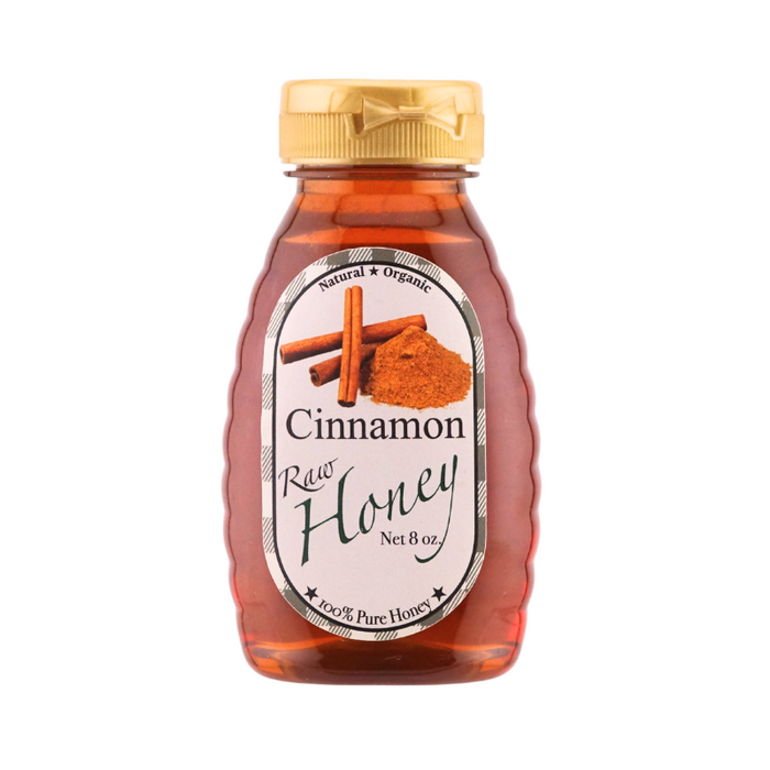 Cinnamon Infused Raw Honey