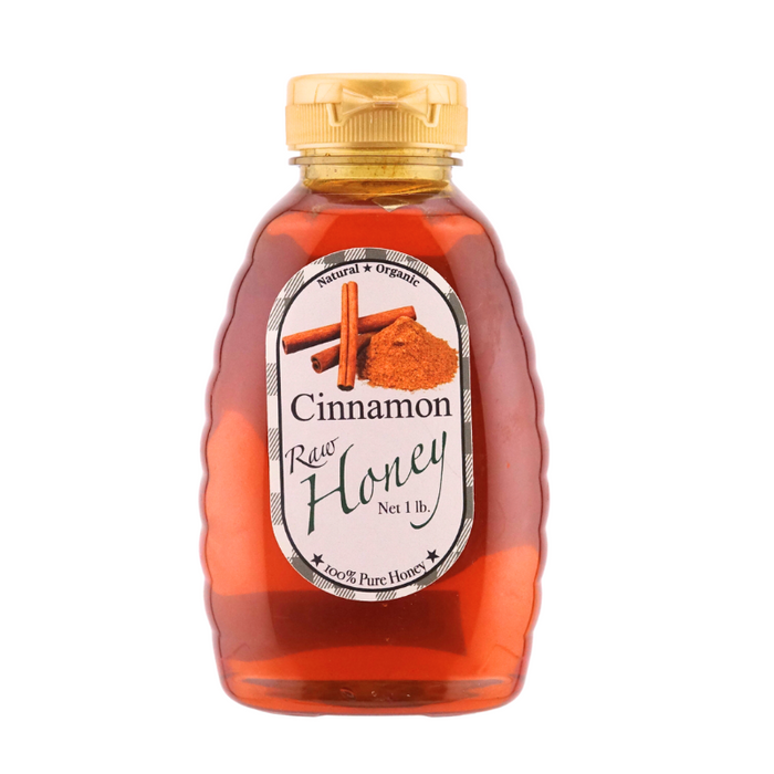 Cinnamon Infused Raw Honey