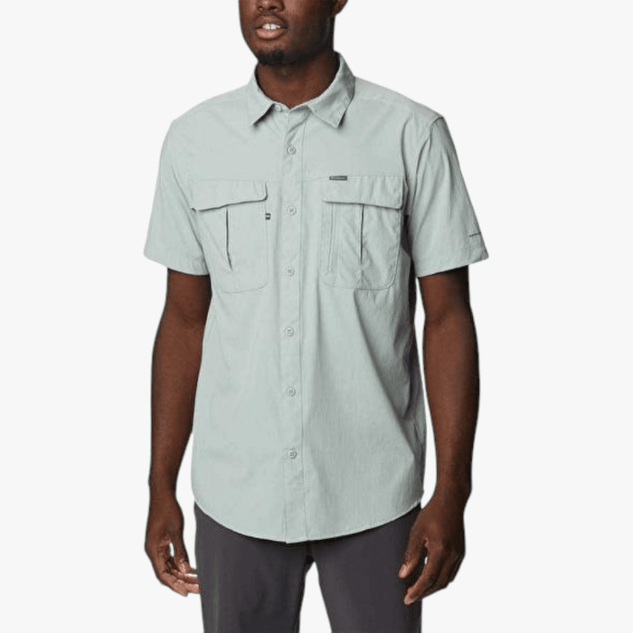 Columbia Mens Silver Ridge 2.0 Short Sleeve Tech Shirt Niagra Columbia