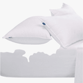 Cotton Co 400 Thread Super King Fitted Sheet 182X200+40 White | Cotton Co