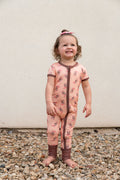 COWGIRL BOOTS | SHORT SLEEVE ZIPPER ONE PIECE
