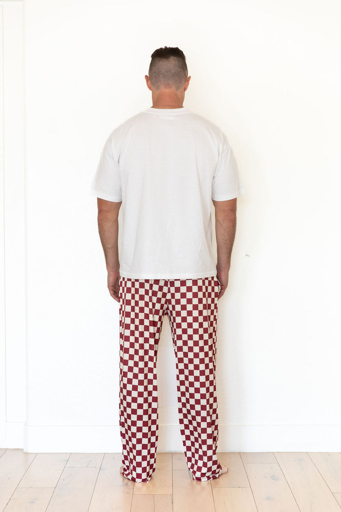 CRANBERRY CHECKER | MEN'S PANTS