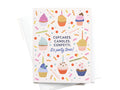 Cupcakes Candles Confetti Greeting Card - Onderkast Studio