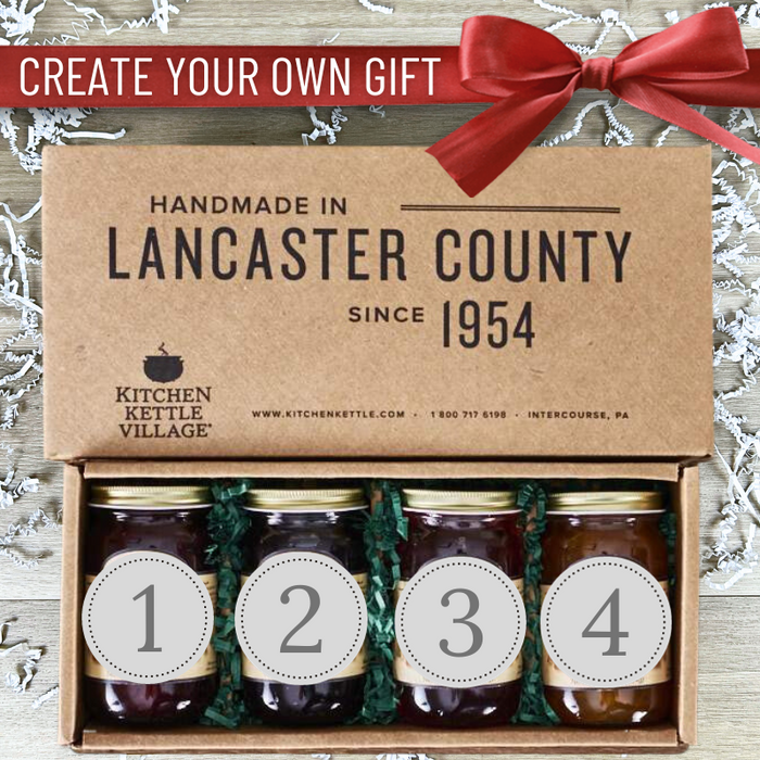 Custom 4-Half Pint Gift Box