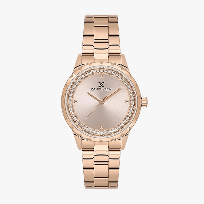 Daniel Klein Premium Rose Gold Dial Analogue Watch Daniel Klein