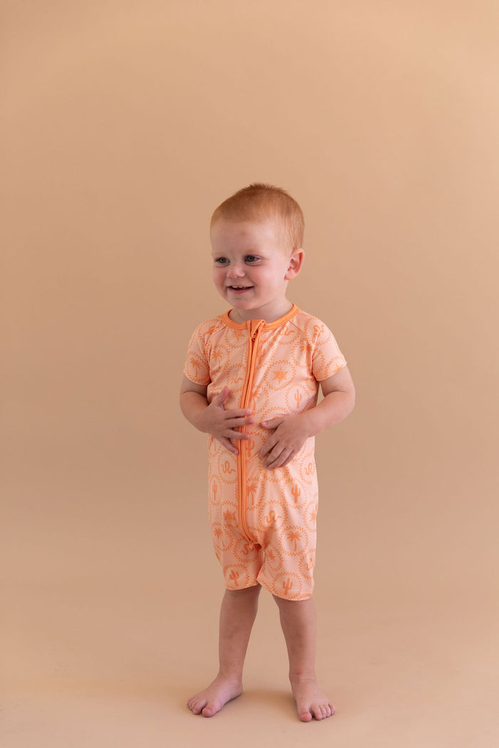 DESERT ICONS | SHORT ZIPPER ONE PIECE