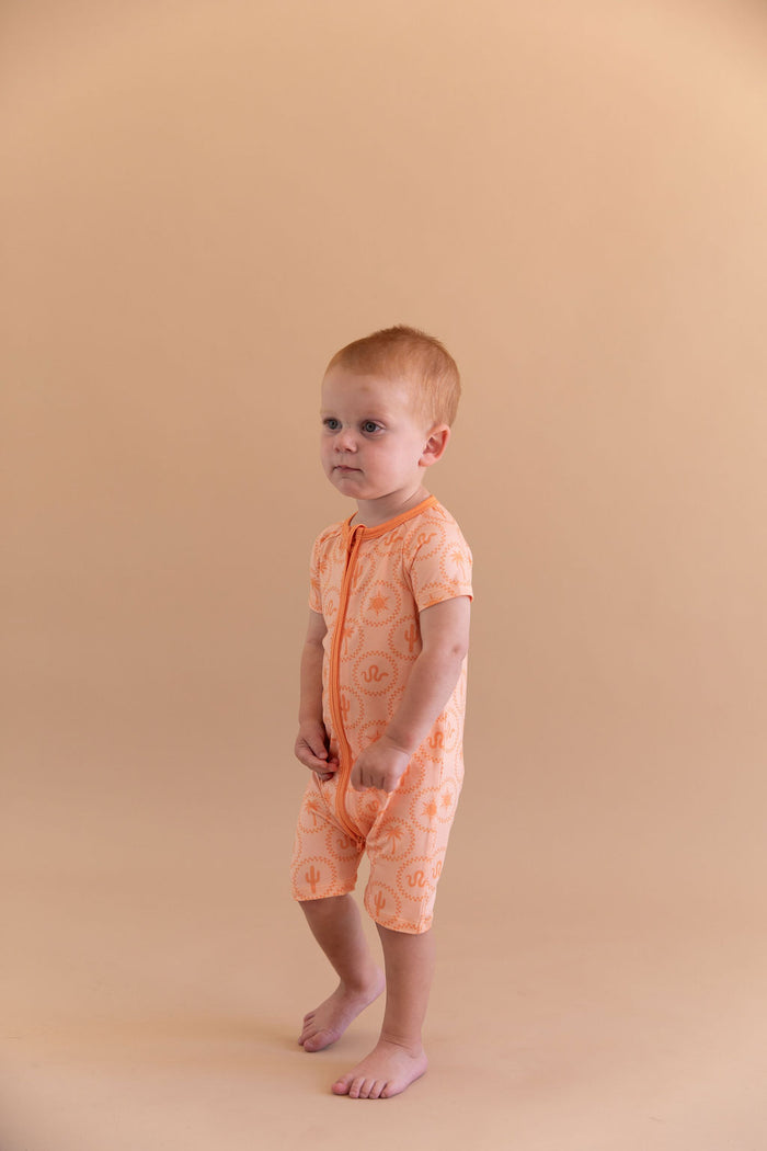 DESERT ICONS | SHORT ZIPPER ONE PIECE