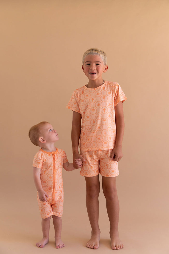 DESERT ICONS | SHORT ZIPPER ONE PIECE