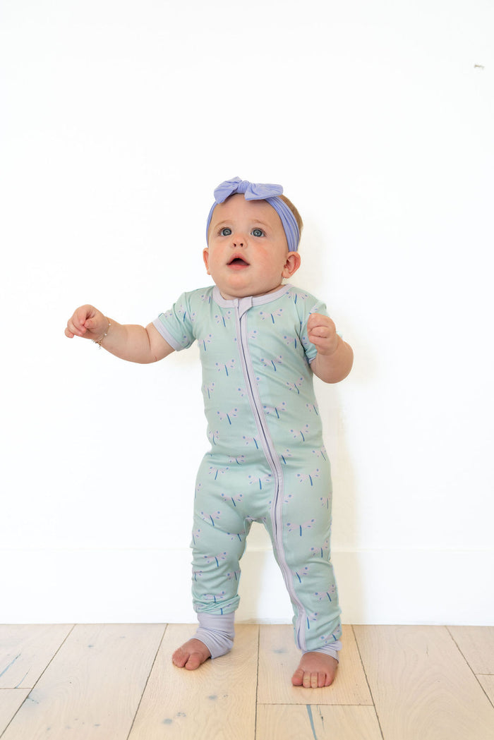 DRAGONFLY | SHORT SLEEVE ZIPPER ONE PIECE
