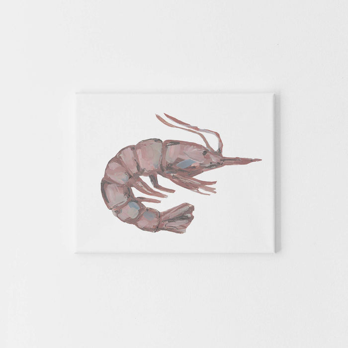Drifted Shrimp Painting - Art Print or Canvas - Jetty Home