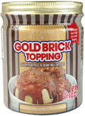 NolaCajun Elmer's Gold Brick Topping New Orleans chocolate pecan candy topping