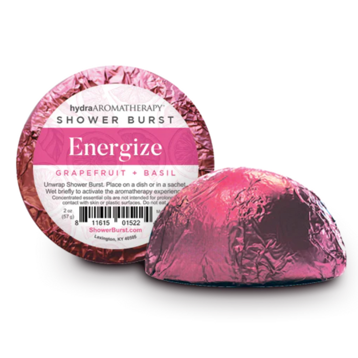 "Energize" Shower Burst