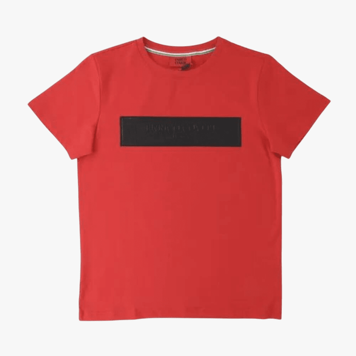 Enrico Coveri Boys Short Sleeve Tee Red | Enrico Coveri