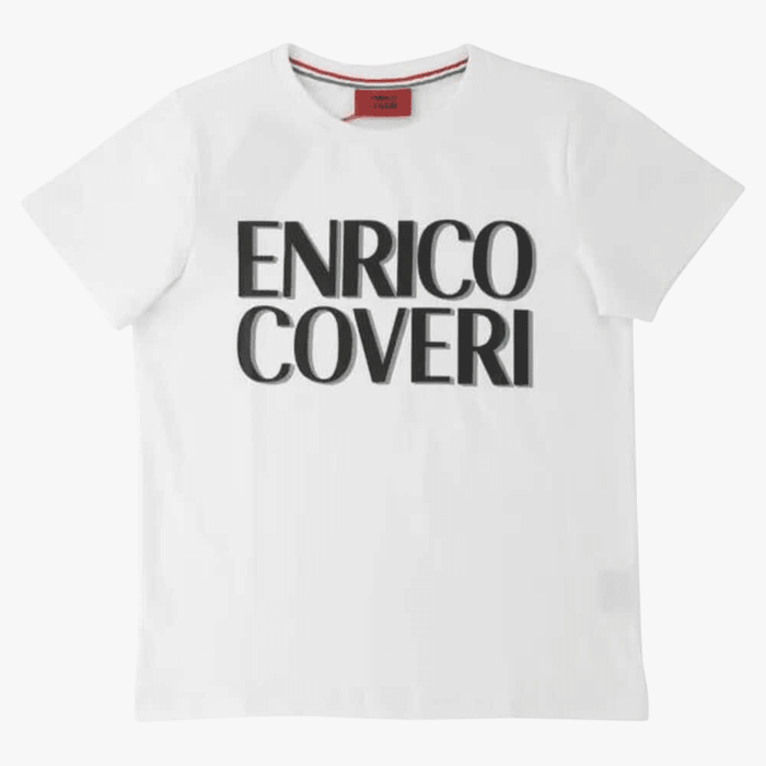 Enrico Coveri Boys Short Sleeve Tee White | Enrico Coveri