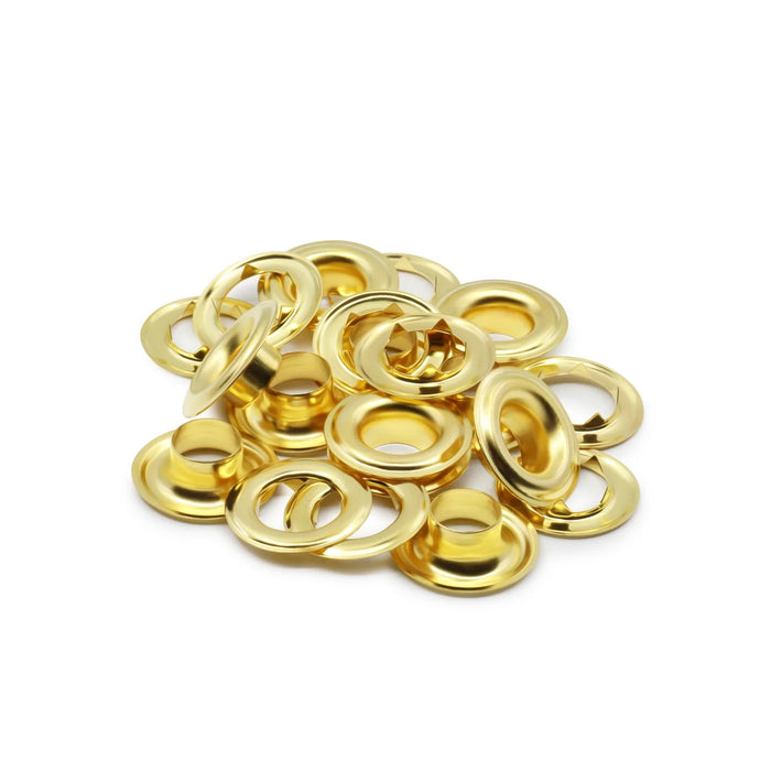 Extra-Large Eyelets, 7/16" - Zipper and Thread