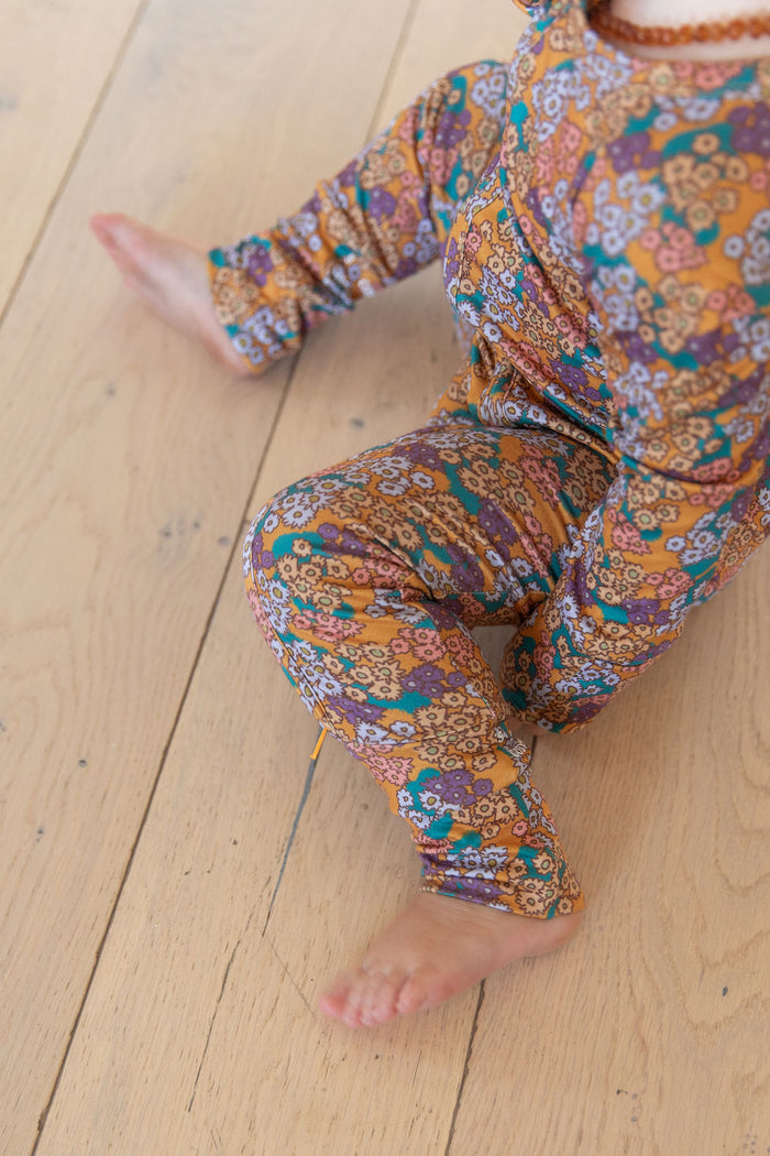 FALL DAISIES | ZIPPER ONE PIECE
