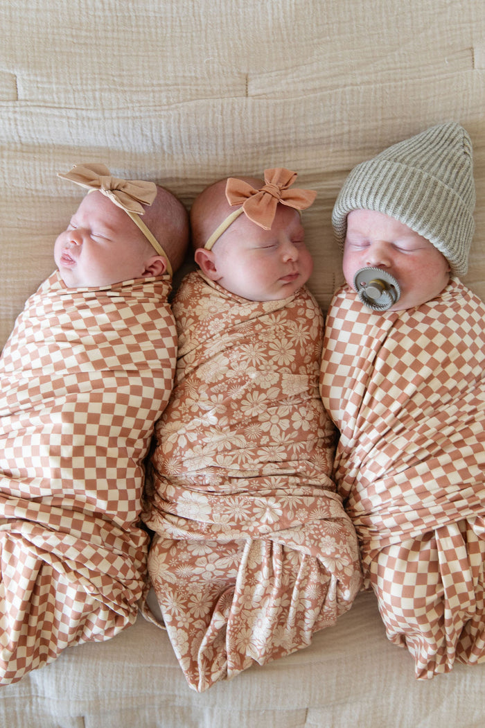 FALL MINI CHECKER | SWADDLE