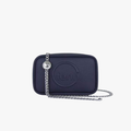 Fenn Pouch Chain Navy Silver Handbag Fenn