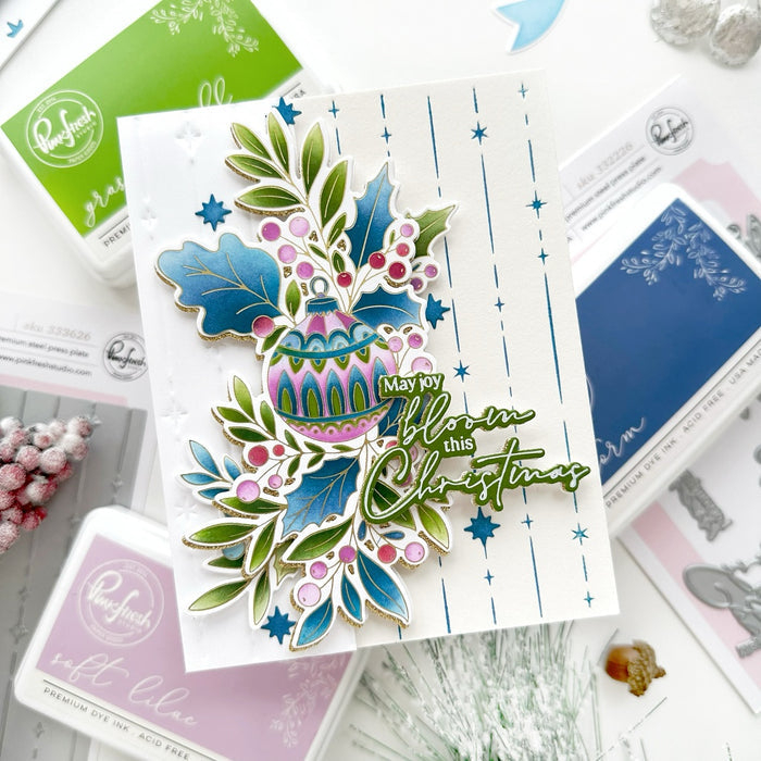 Festive Flourish stencil