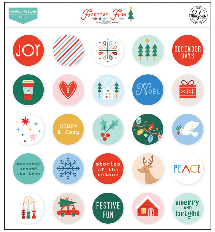 Festive Fun: Chipboard Flair