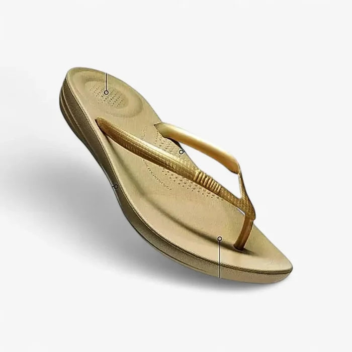 Fit Flop I Qushion Silver Sandal | Fit Flop
