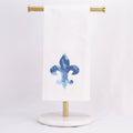 NolaCajun Fleur De Lis Silhouette Hand Towel Louisiana New Orleans Kitchen Towel