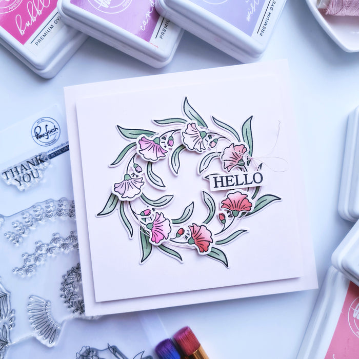 Floral Kaleidoscope stencil
