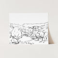 Forest Views Illustration - Jetty Home