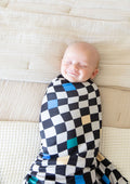 FOREST WAVY CHECKER | SWADDLE