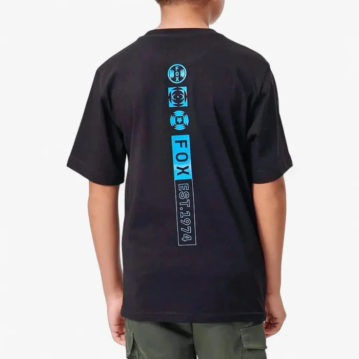 Fox Boys Blur Shortsleeve Tee Black | Fox