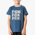 Fox Boys Emotion Short Sleeve Tee Heather Indigo | Fox
