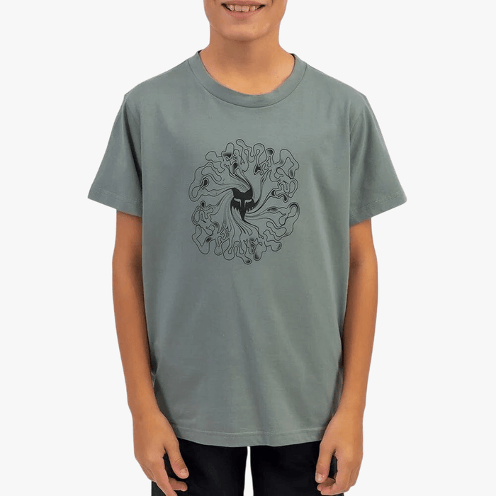 Fox Boys Smky Short Sleeve Tee Sage | Fox