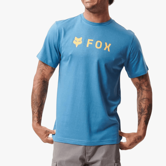 Fox Mens Absolute Short Sleeve Tee Banaff Blue | Fox