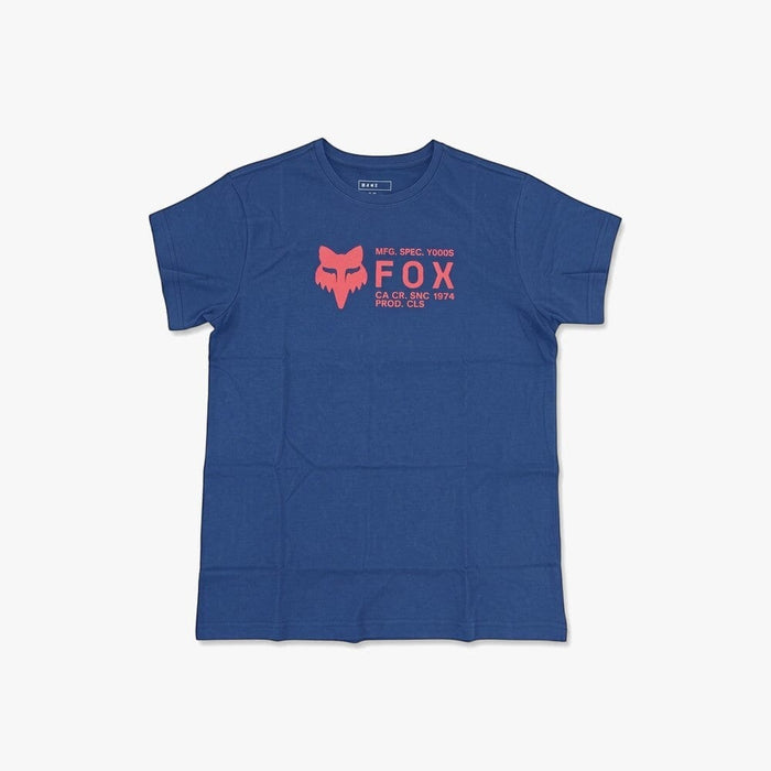 Fox Mens Barge Short Sleeve Tee Navy | Fox