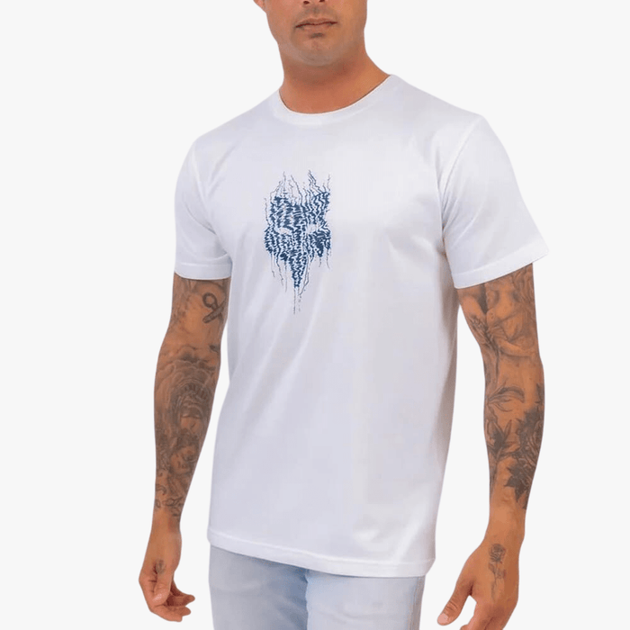 Fox Mens Bark Short Sleeve Tee White | Fox
