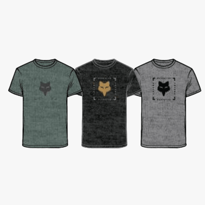 Fox Mens Boxed Future Short Sleeve Tee Heather Graphite | Fox