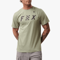 Fox Mens Checkered Short Sleeve Tee Agave Green | Fox