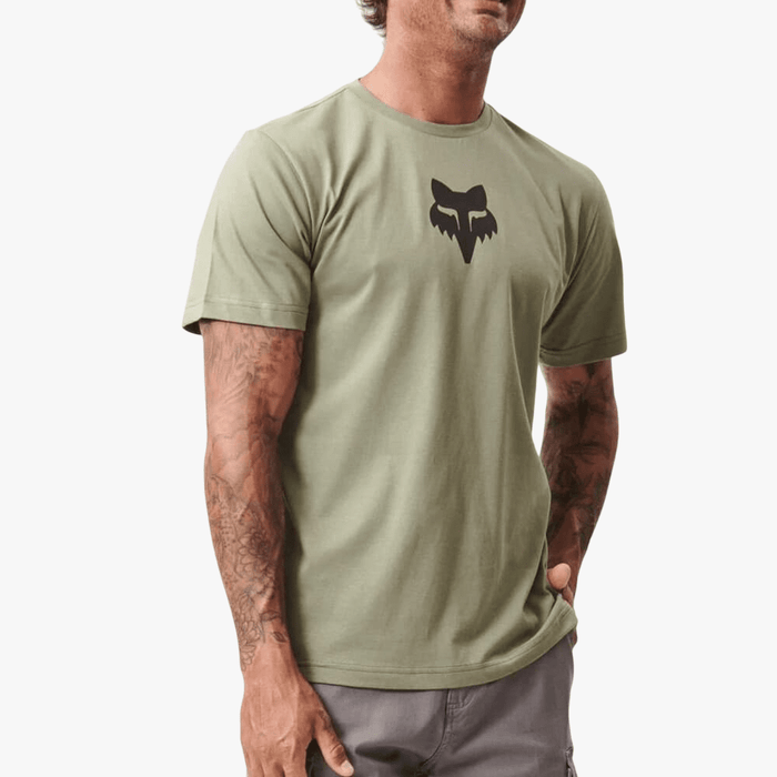 Fox Mens Fox Head Short Sleeve Tee Agave Green | Fox