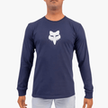 Fox Mens Head Original Long Sleeve Tee Navy | Fox