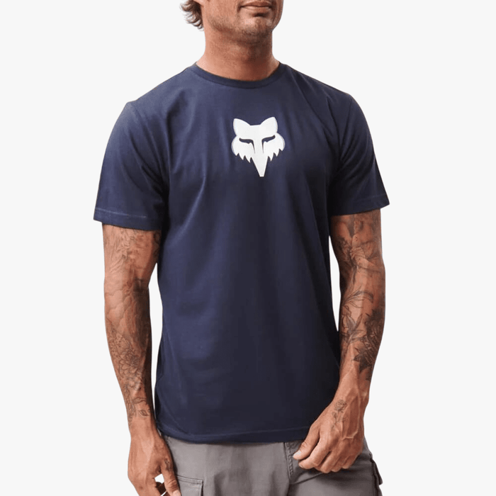 Fox Mens Image Head Short Sleeve Tee Summit Navy | Fox
