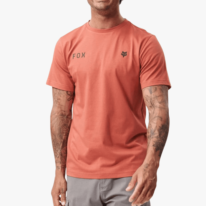 Fox Mens Logomark Short Sleeve Tee Tandoori Spice | Fox