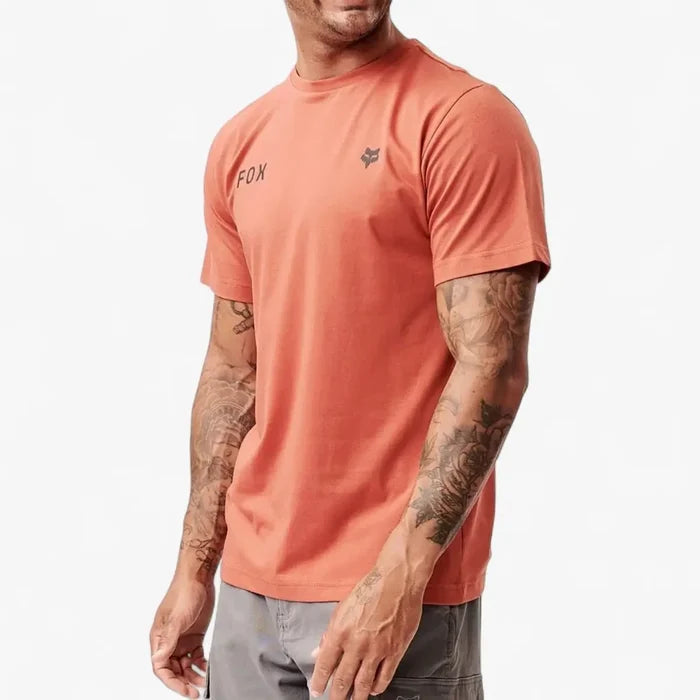 Fox Mens Logomark Short Sleeve Tee Tandoori Spice | Fox