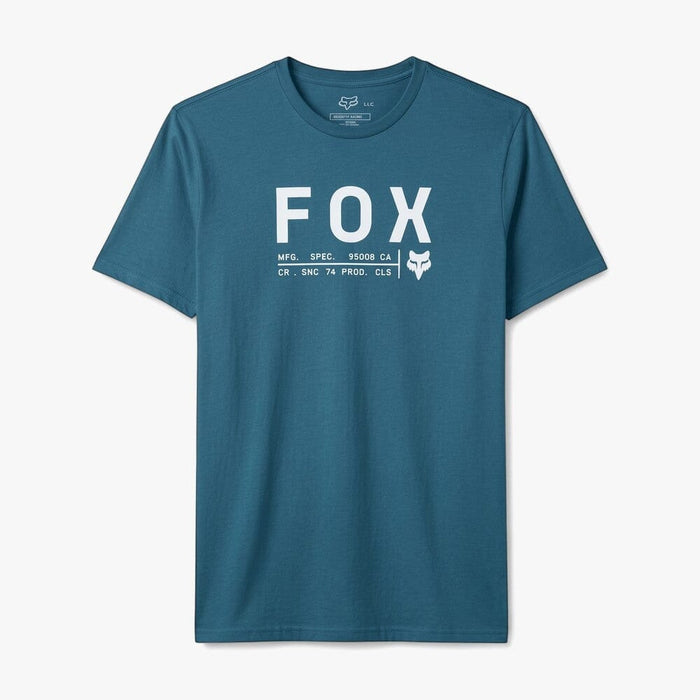 Fox Mens Non Stop 3.0 Short Sleeve Tee Mid Blue | Fox
