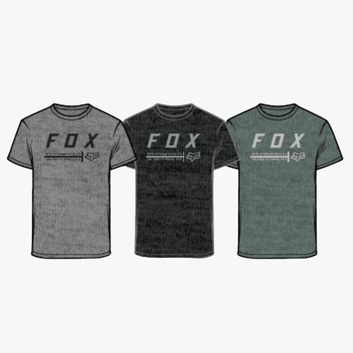 Fox Mens Non Stop Short Sleeve Tee Heather Graphite | Fox
